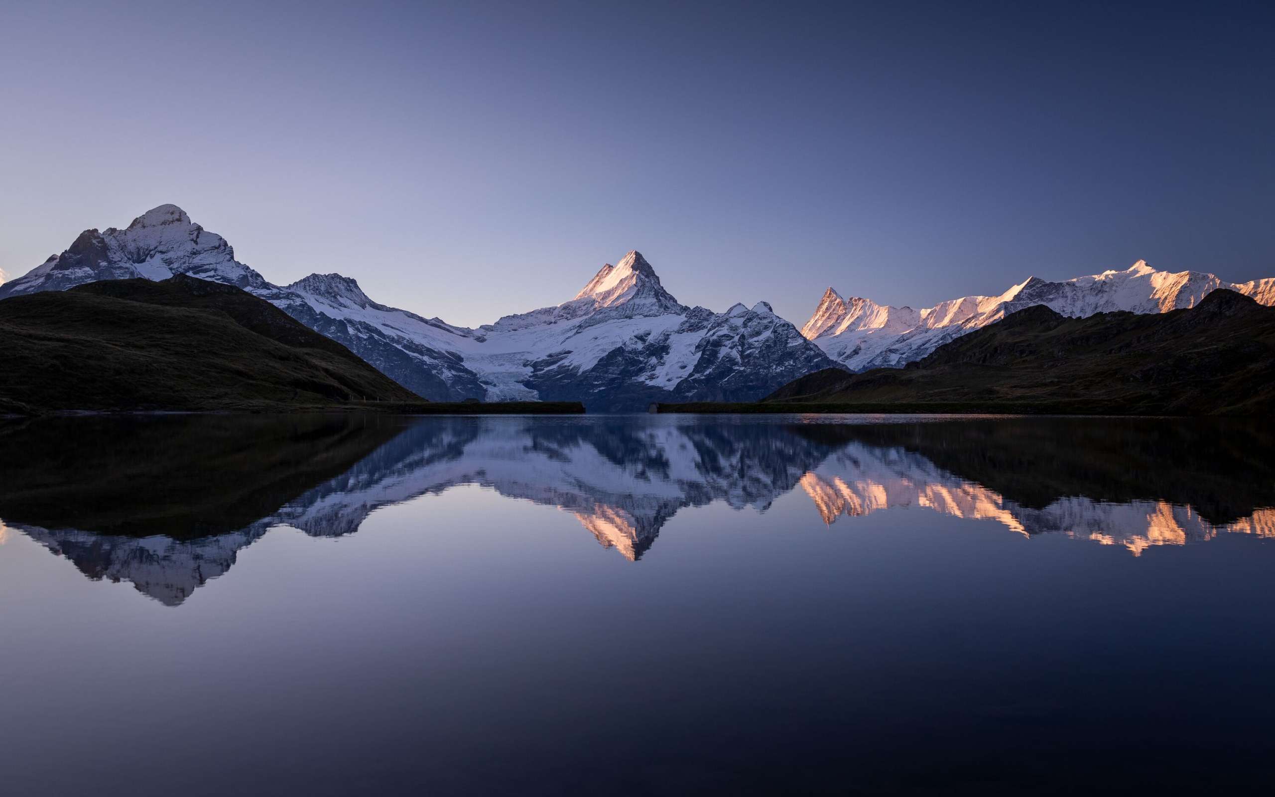 Evening atmosphere at Bachalpsee